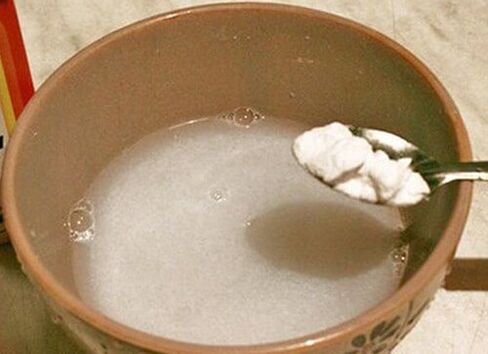 ペニス増大のためのソーダ溶液